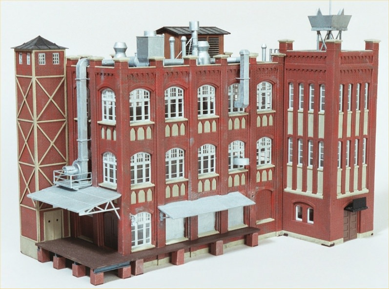 ho train model buildings