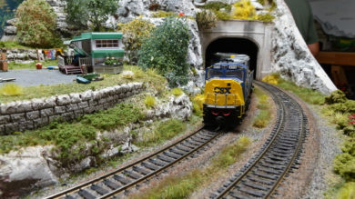 model railroad trains